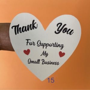 Thank you supporting stickers waterproof